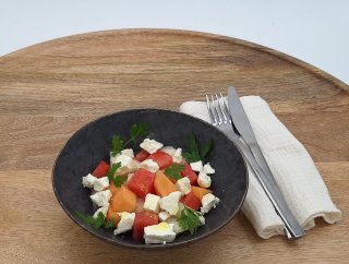 Melonen-Feta-Salat