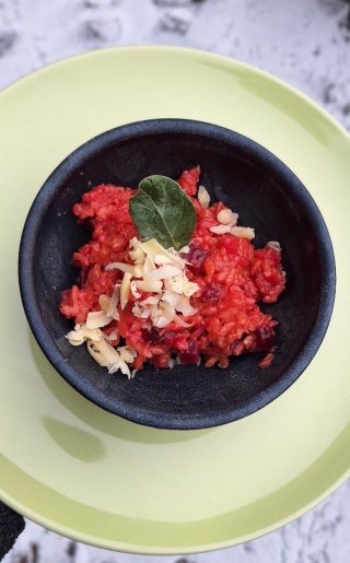 Rote Bete-Risotto