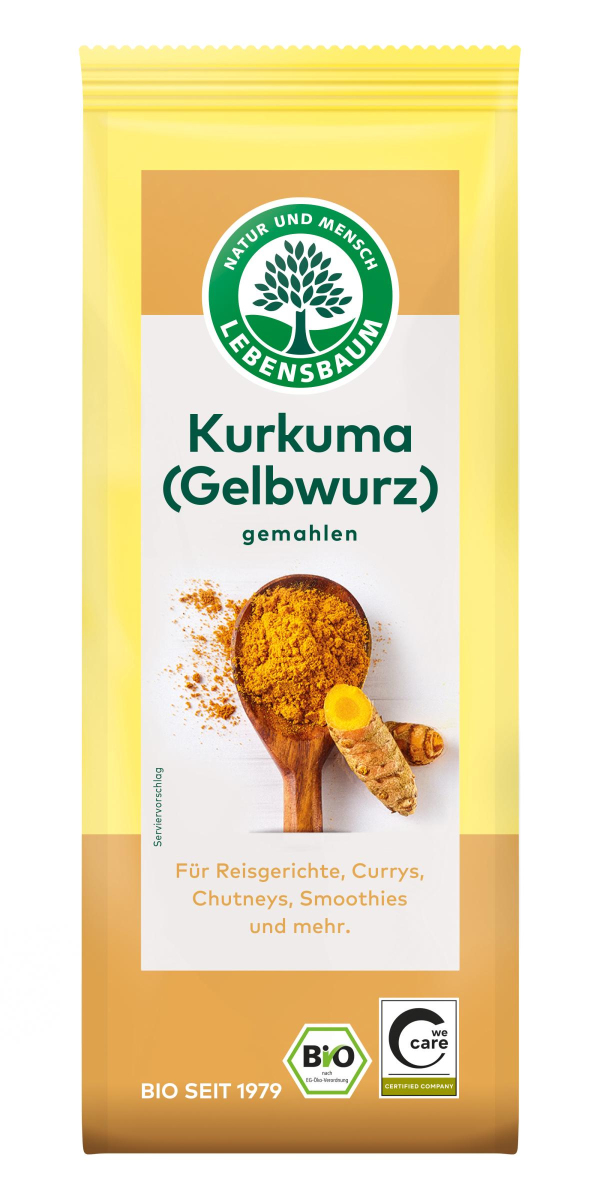 Kurkuma, gemahlen (Gelbwurzel)