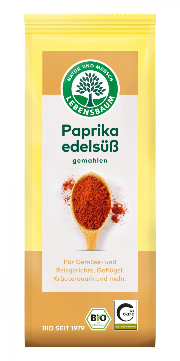 Paprika, edelsüß, gemahlen