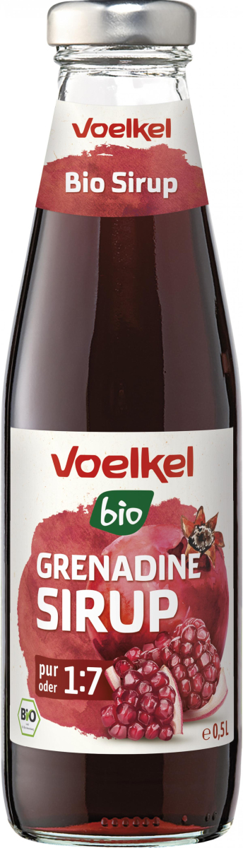 Grenadine-Sirup mit 35% Granatapfelsaft