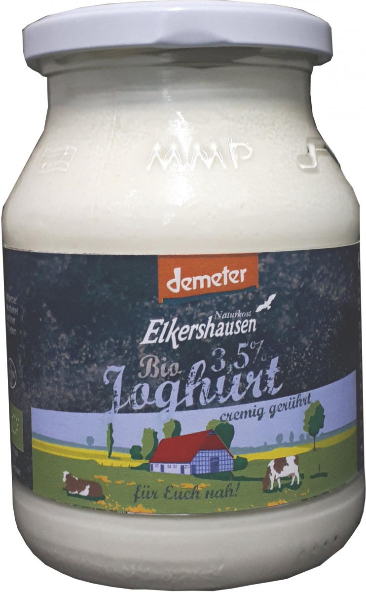 Naturjoghurt, gerührt