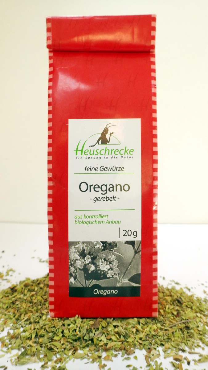 Oregano, gerebelt