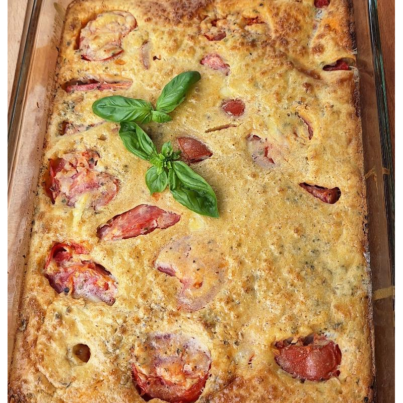 Tomaten-Clafoutis