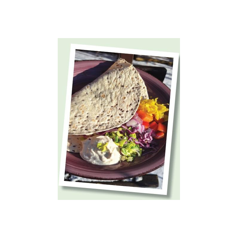 Tortilla mit Rührei
