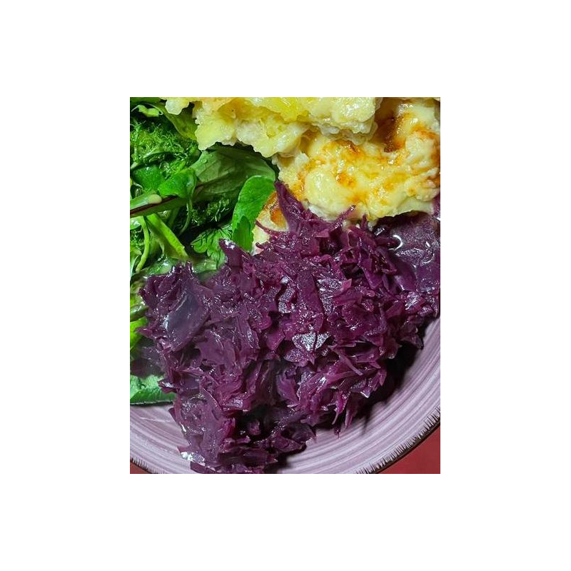 Apfelrotkohl